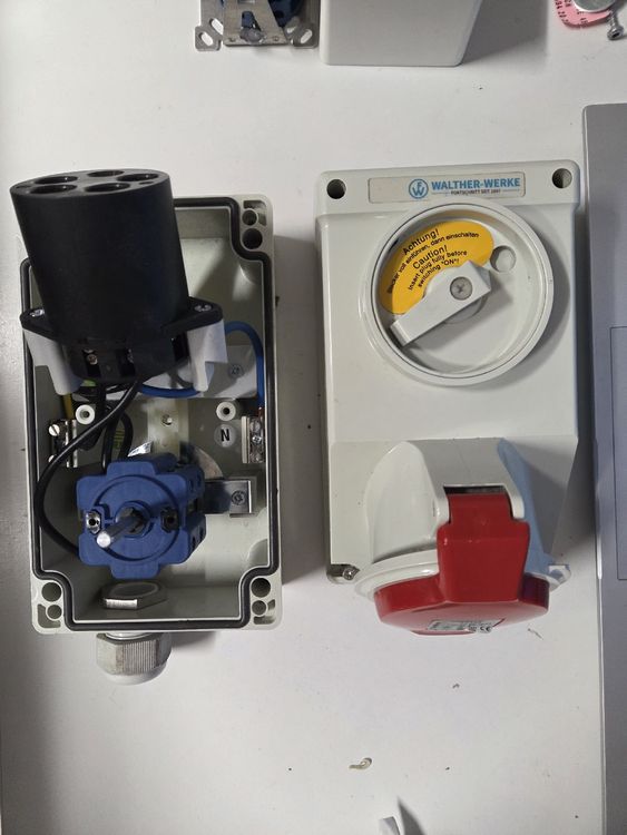 Walther Werke AT130 AT130 CEE presa a muro 32 A 5poli 400V