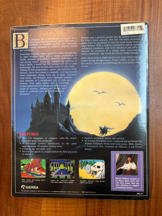 Gioco Amiga: King’s Quest IV: The Perils of Rosella - Image 2