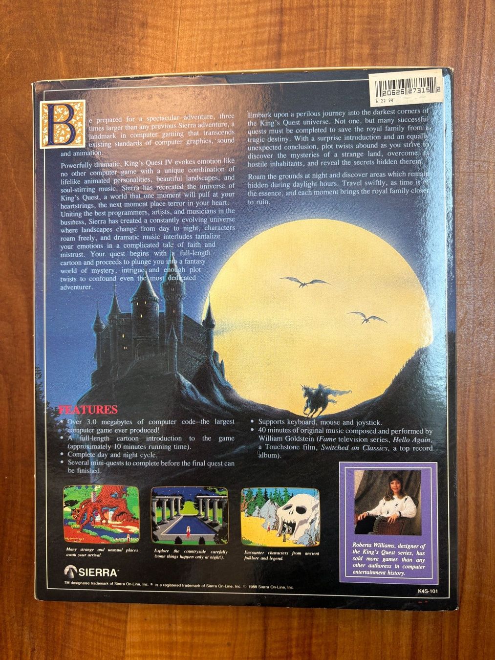 Gioco Amiga: King’s Quest IV: The Perils of Rosella - Image 3
