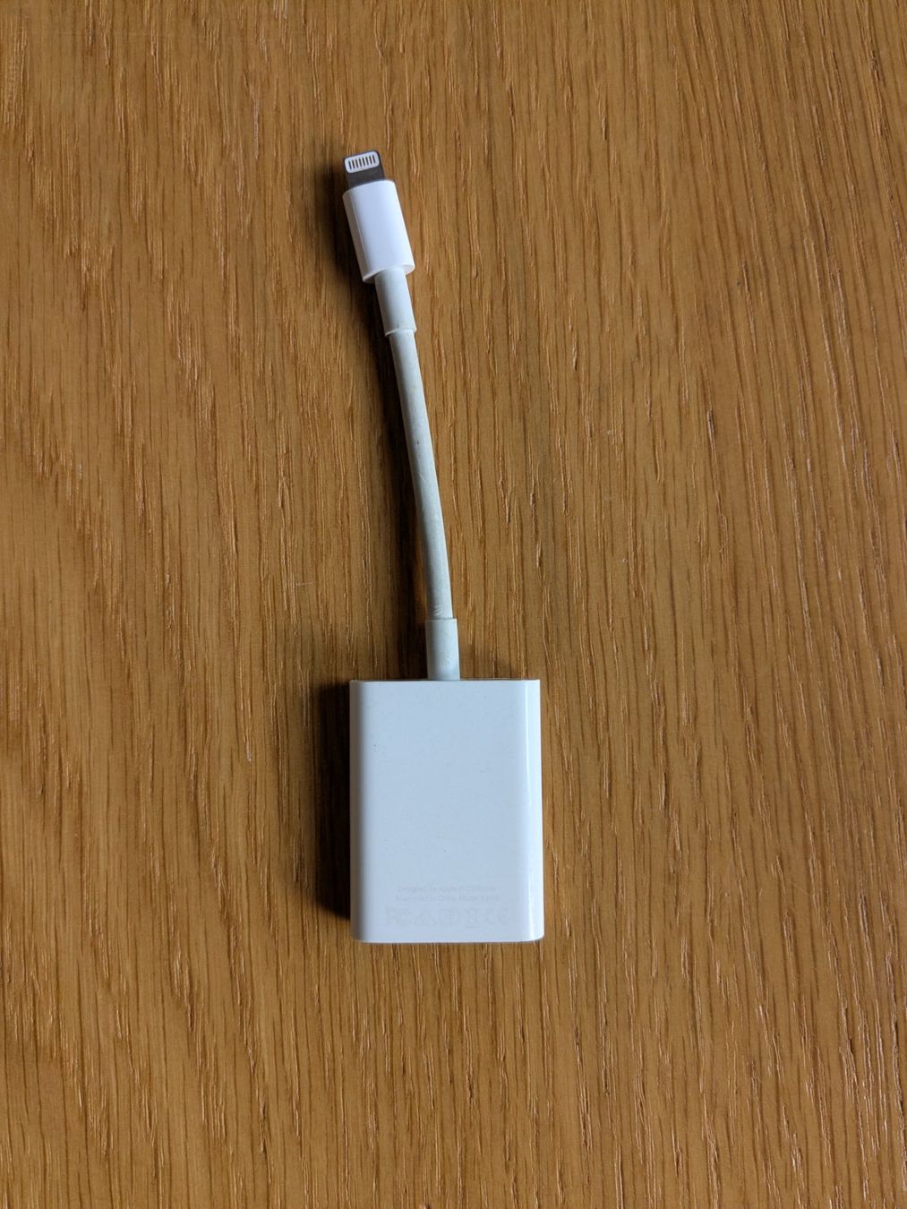 Apple Lightning su adattatore SD-Card - Ottimo stato! - Image 1