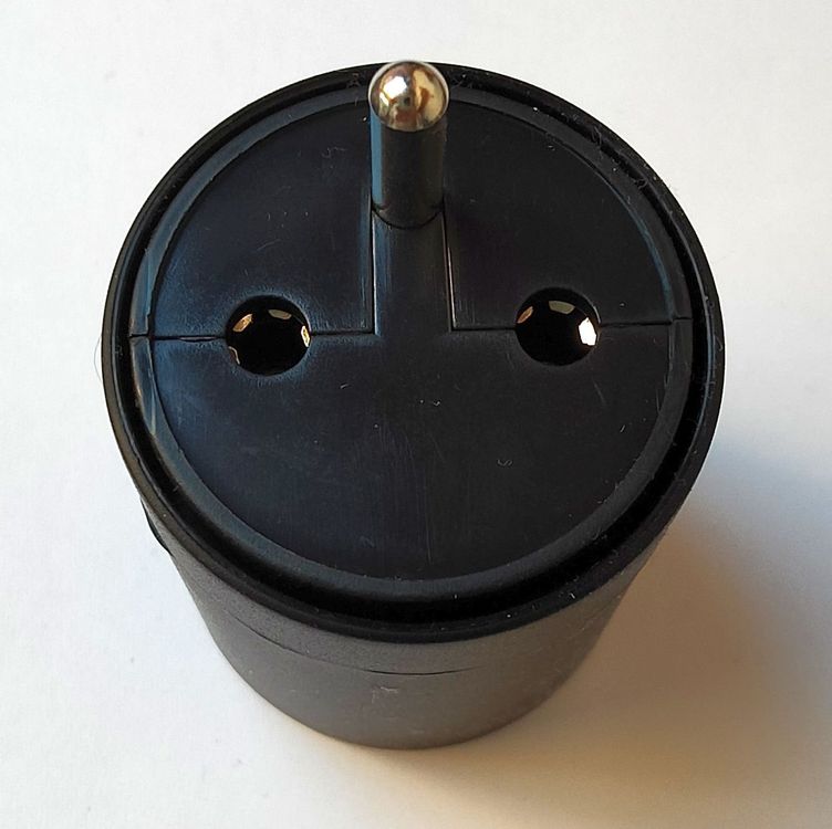 Adattatore fisso permanente con spina SCHUKO per Svizzera - Image 2