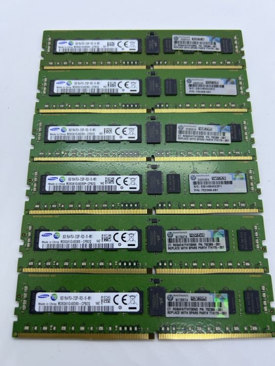 Ram ddr4 6x8gb Samsung