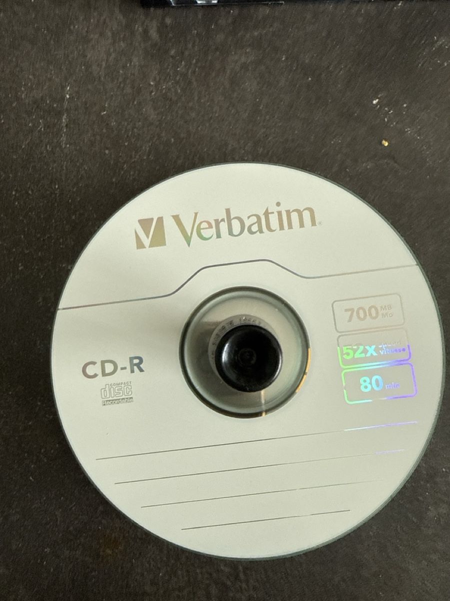 Verbatim +2 Phil CD-R 700MB 52x, non scritto e nuovo - Image 1