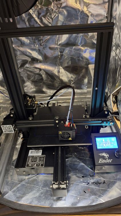 Creality Ender 3 Pro stampante 3D con accessori!