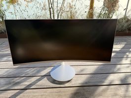 Samsung Curvo Monitor, 32 pollici, ottimo stato, bianco - Image 2