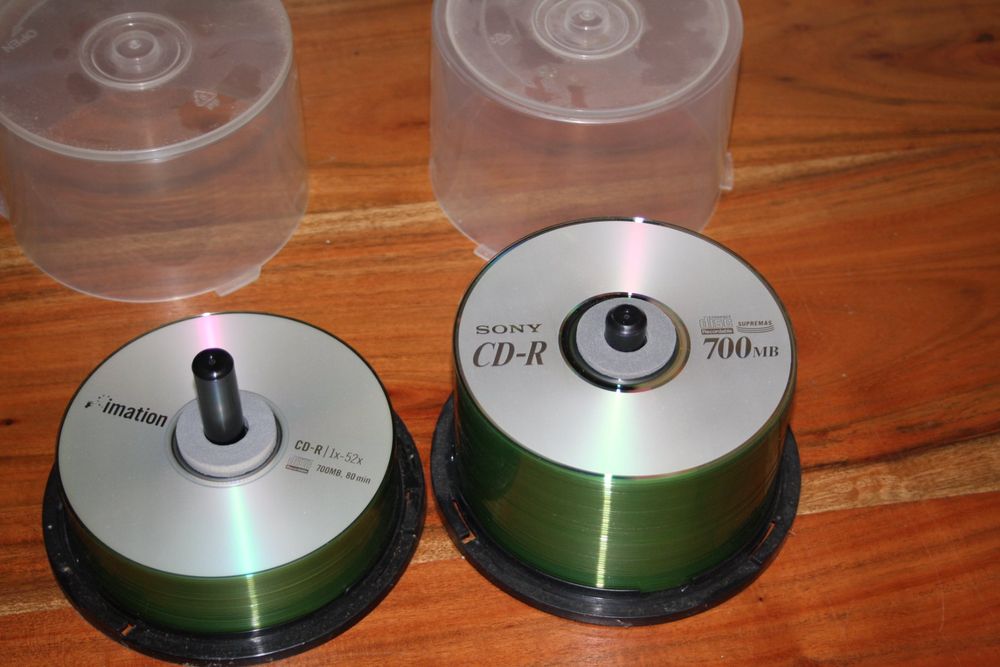 CD-Rohlinge Sony &amp; Imation, 700MB, 76 Stk. economico!