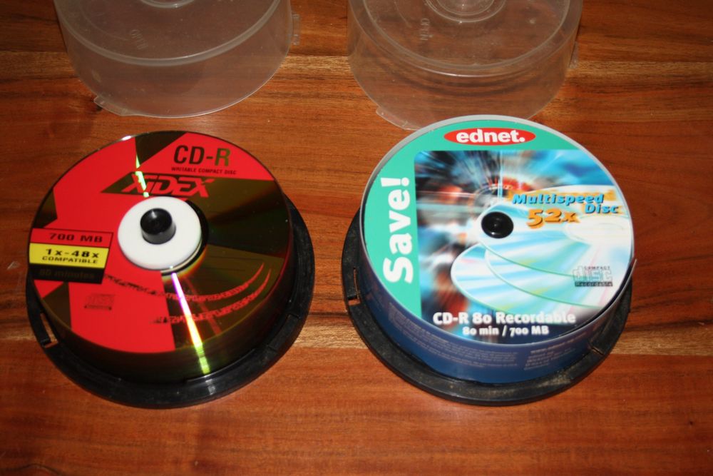CD-R Rohlinge, 52x, 700 MB, ednet &amp; XIDEX, 47 CD