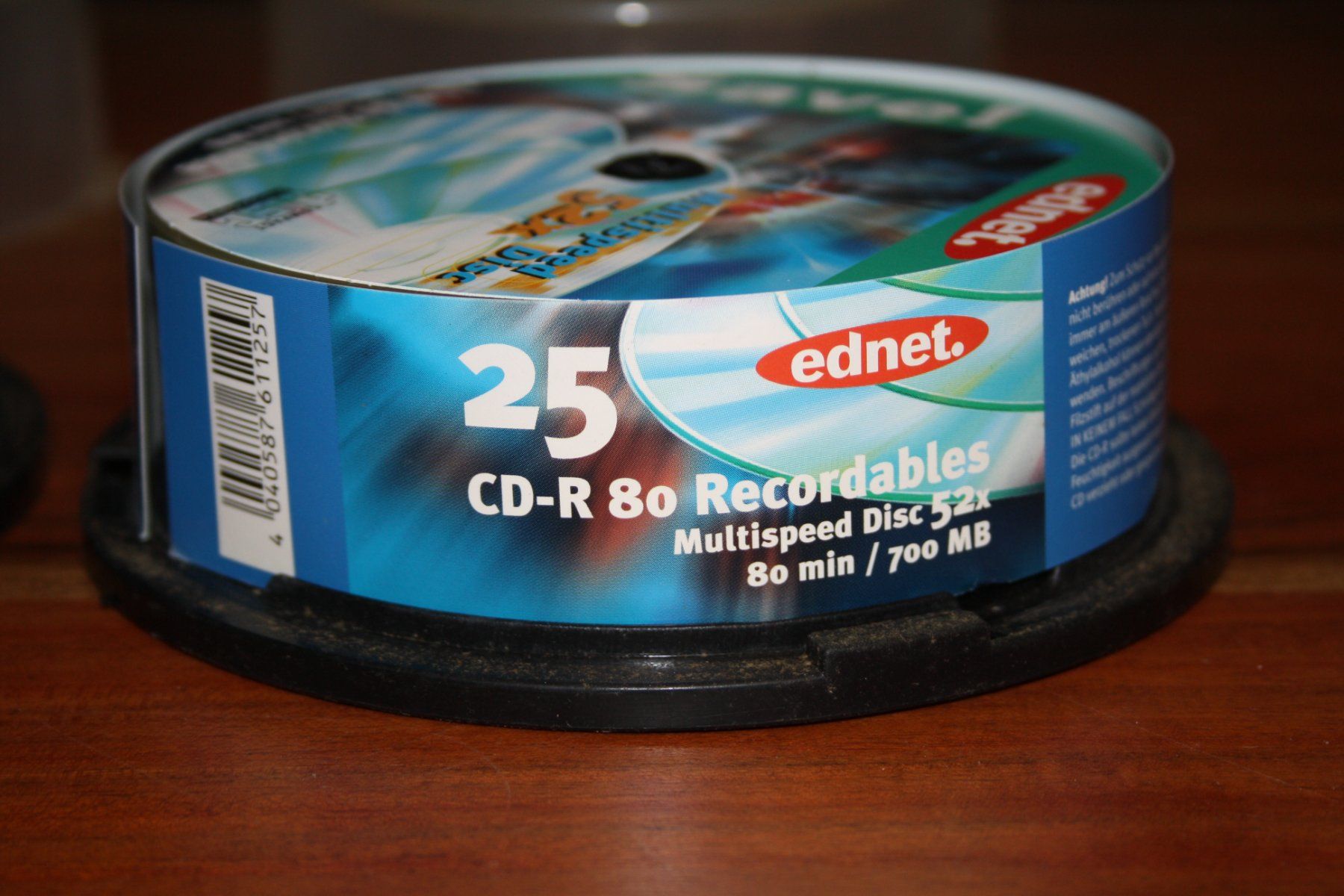 CD-R Rohlinge, 52x, 700 MB, ednet &amp; XIDEX, 47 CD - Image 3
