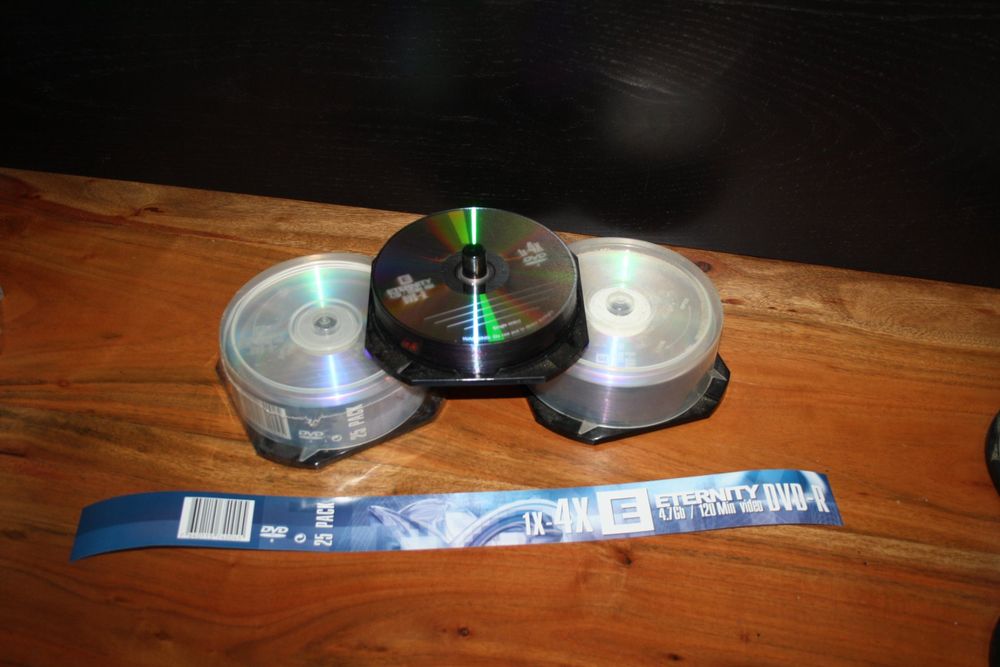 Eternity DVD-R Rohlinge, Total 67 CD's
