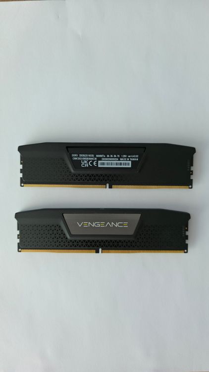 Corsair Vengeance DDR5 32GB (2x16GB) RAM Kit, ottimo stato