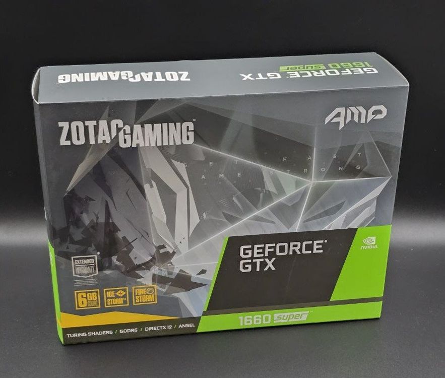 ZOTAC GAMING GTX 1660 SUPER AMP–6GB GDDR6–Ottimo stato