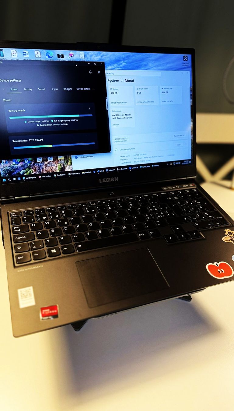 Lenovo Legion 5 - GeForce RTX 2060, 32 GB DDR4, Ryzen 7, 1TB - Image 3