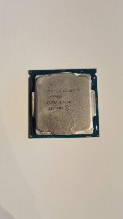 Intel Core i7-7700K CPU - Ottimo stato per l'upgrade!
