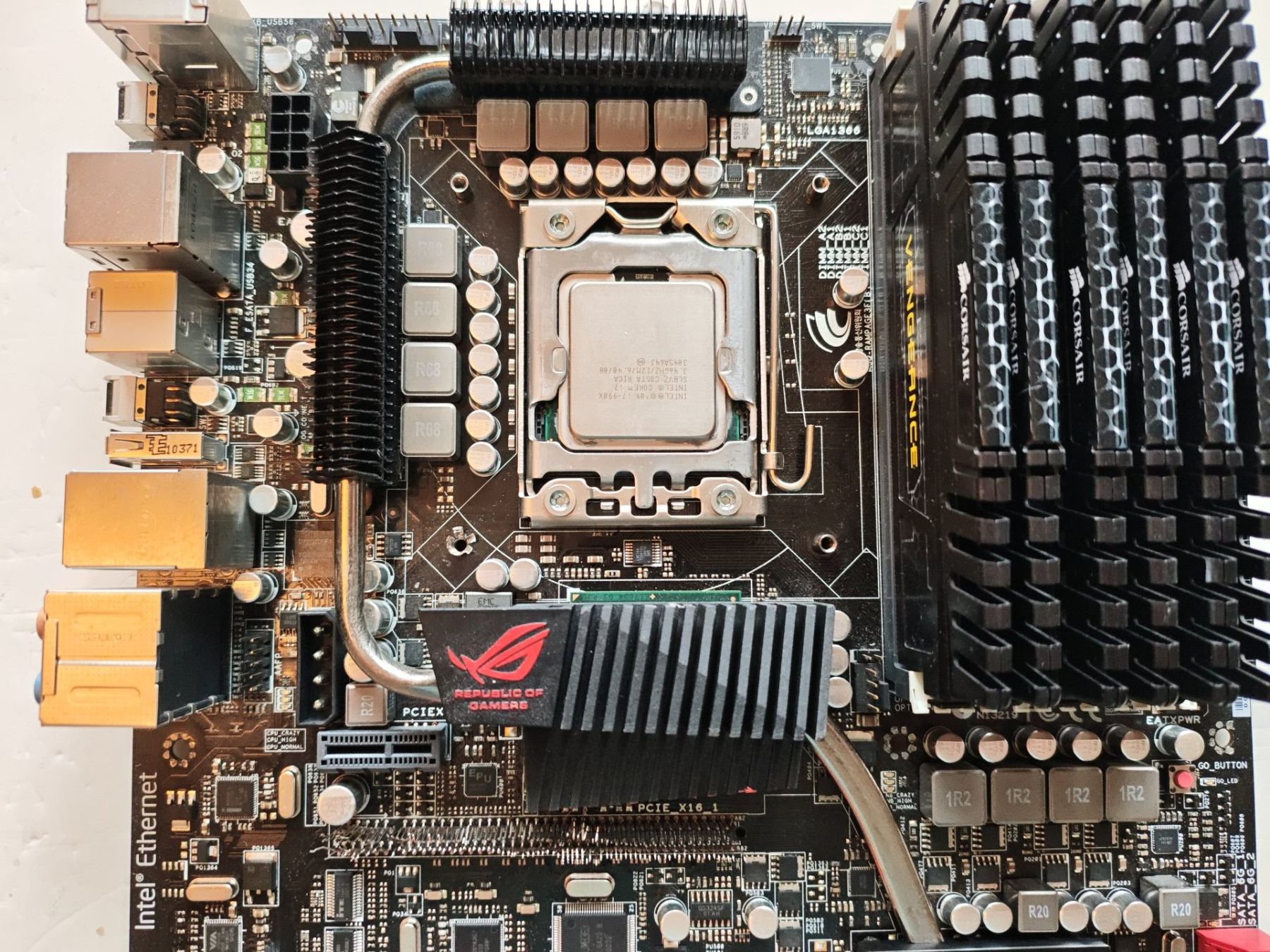 Intel i7 990x 24GB DDR3 . Rampage 3 Formula - Image 3