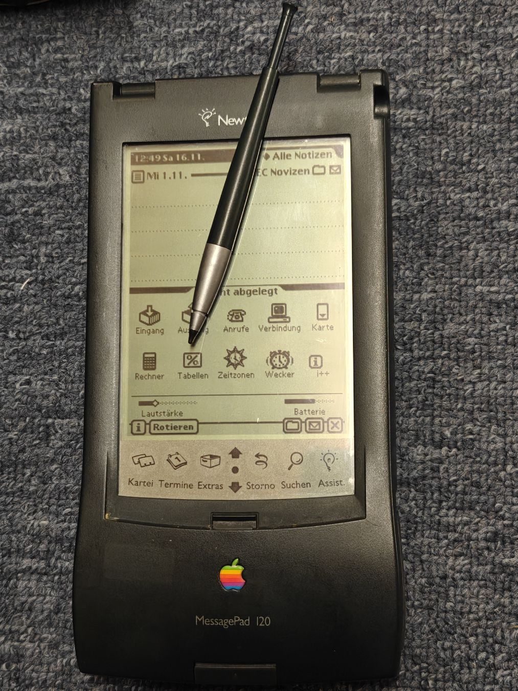Apple Newton MessagePad 120 con molti accessori, rarità - Image 3