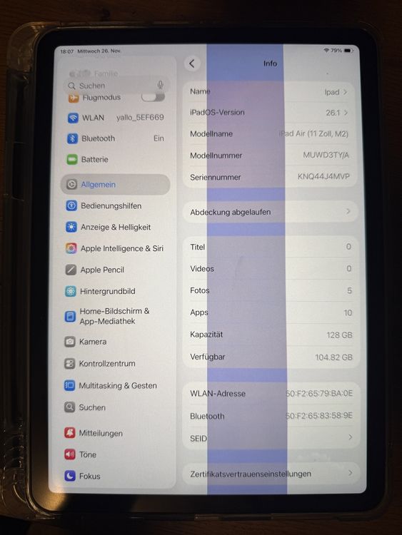 iPad Air 11 pollici (M2) 128 GB, Wi-Fi - Image 2
