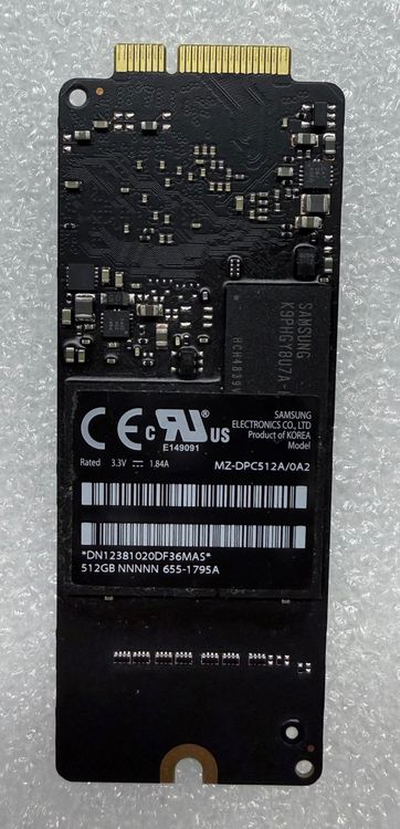 Apple SSD 512GB per MacBook Pro Retina 2012 - EARLY 2013 - Image 2