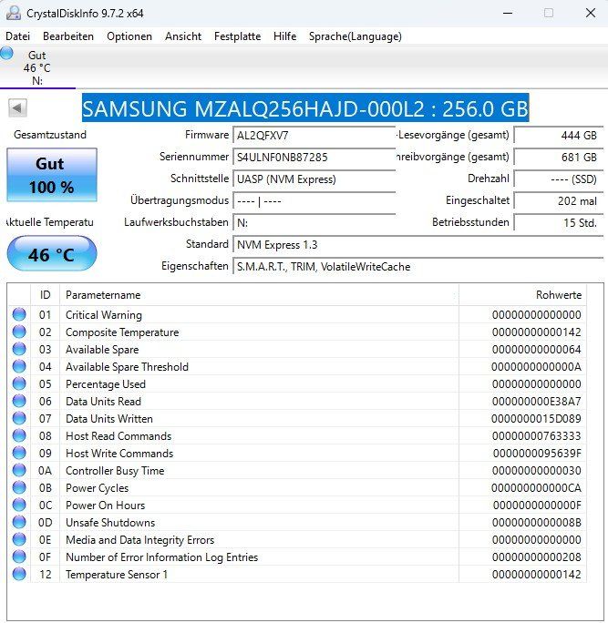 2 unità Samsung 256GB M2 NVME SSD - Image 3