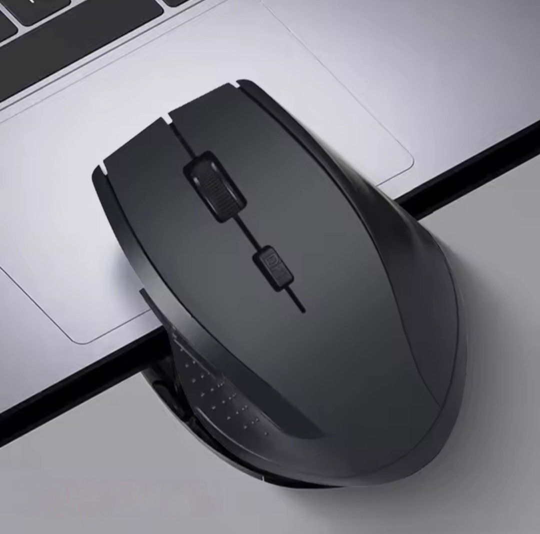 Maus ergonomica senza fili (nuovo in fabbrica) nera/grigia - Image 1
