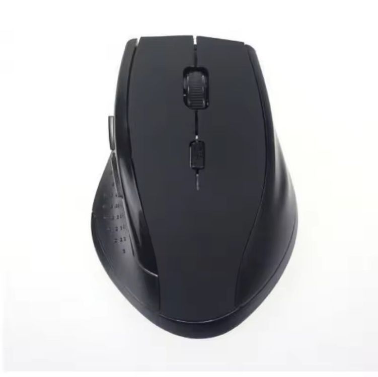 Maus ergonomica senza fili (nuovo in fabbrica) nera/grigia - Image 2