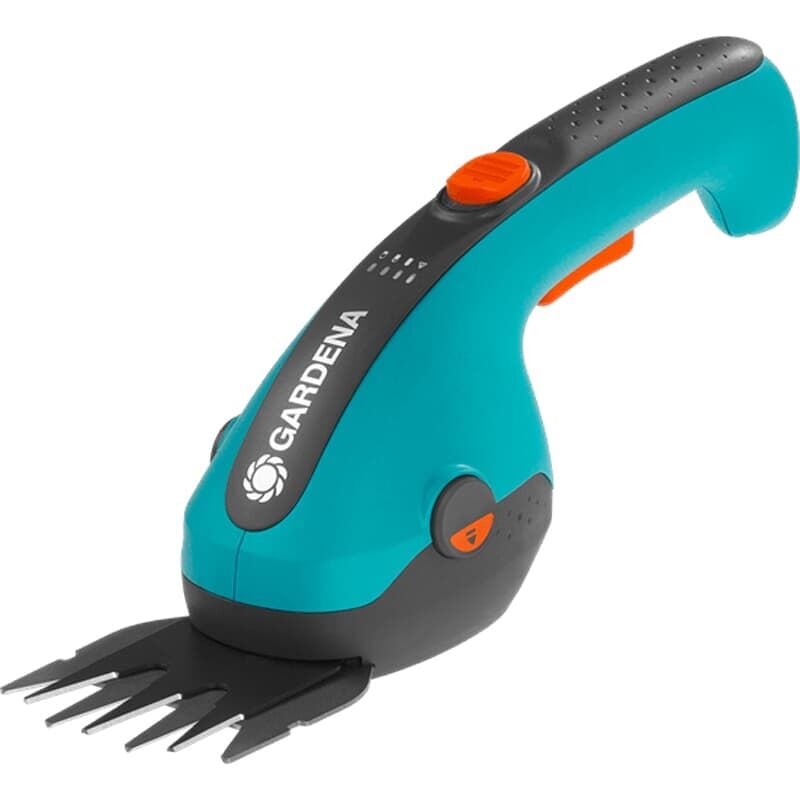 Set cesoie per erba e arbusti a batteria Gardena ClassicCut Li, batteria integrata da 2,5 Ah