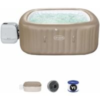 Whirlpool Bestway Lay-Z-Spa Palma 201x201x80 cm per 5-7 persone con idrogetto e copertura