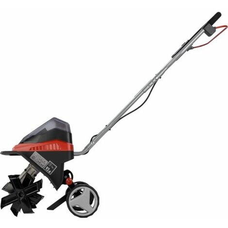Zappa elettrica MASKO® 1500 Watt, larghezza di lavoro 40 cm, profondità di lavoro 20 cm, zappa per terreno, zappa, coltivatore, zappa elettrica, nera - Image 2