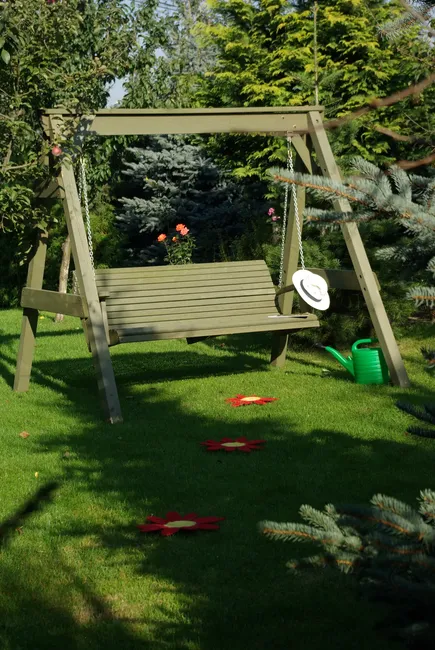 Altalena da giardino in legno Sobex gabbiano