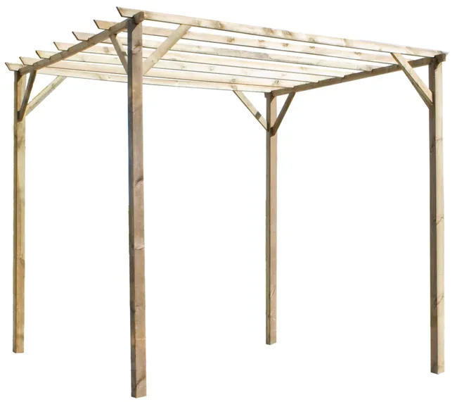 Ancolie 3 Pergolato in Legno 300X300X247Cm