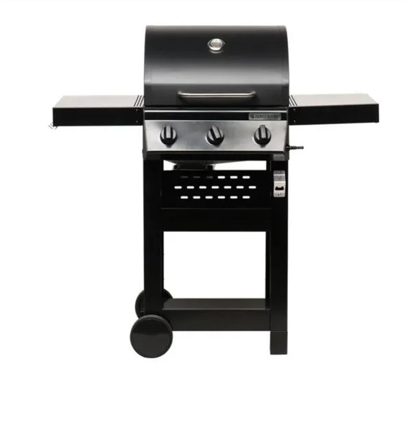 Barbecue a gas NATERIAL Alton con 3 fuochi e potenza 9 kW