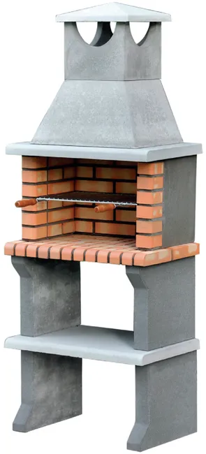 Barbecue Tradizionale Movelar 190X73Cm Luna