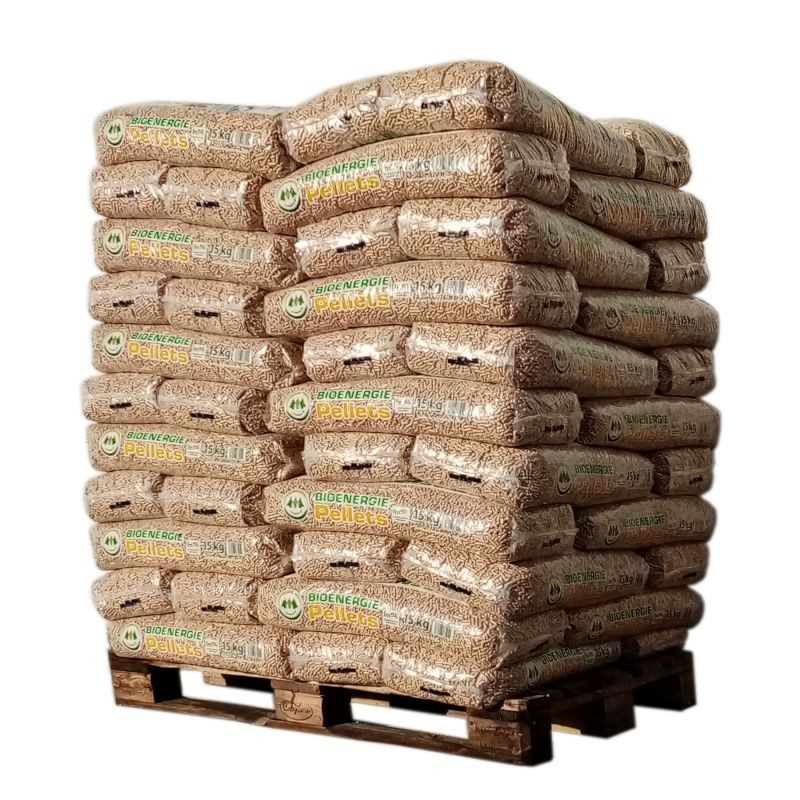 Bio Energy Pellet – Bancale da 66 Sacchi da 15 Kg