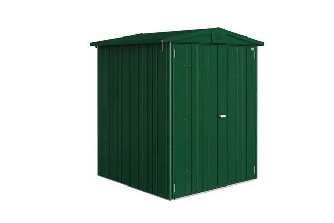 Capannone in metallo verde Europa di 172x196x156 cm e 2,68 m2