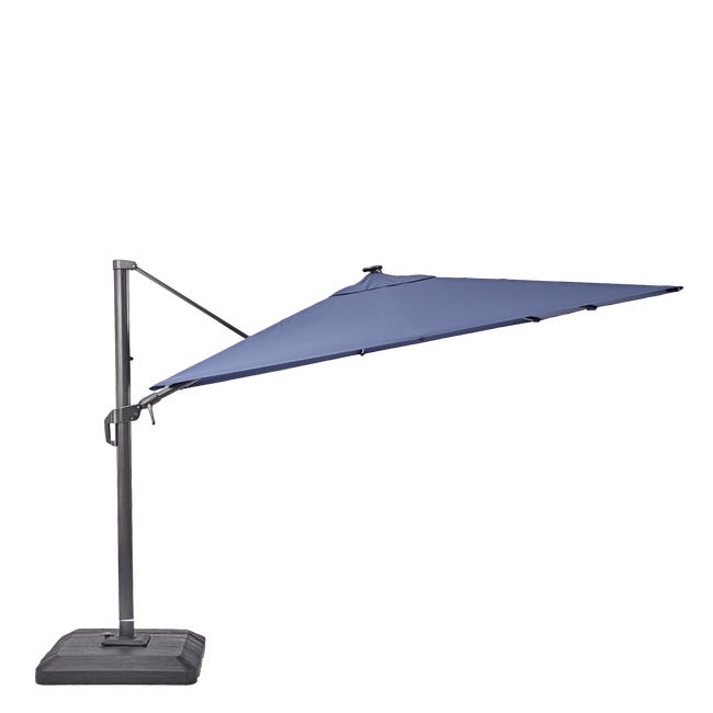 Cappello da sole Naterial Sonora Led Blu Scuro 290X290Cm