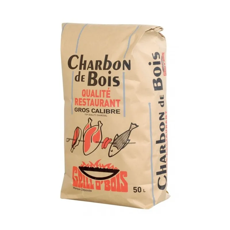 Carbone solido GRILLO'BOIS per 50 l
