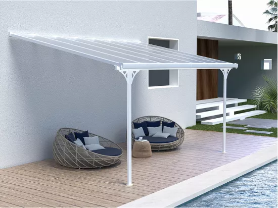 Casa bifamiliare di 13,2 mq in Alluminio Bianco - ALVARO