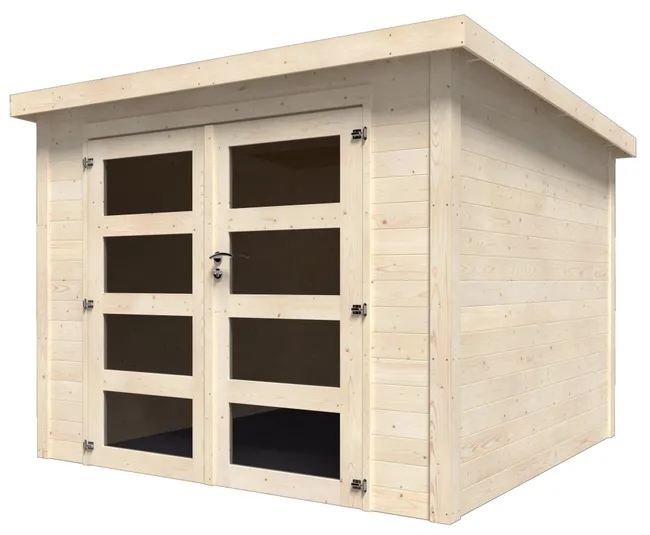 Casa in legno Kuta Axess di 278x204x281,2 cm e 7,8 m2