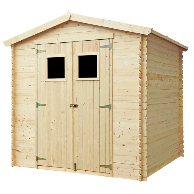 Casetta da giardino in legno - Deposito esterno I236xL226xH218 cm/ 4,33 m2 Piccola casetta per attrezzi - TIMBELA M369