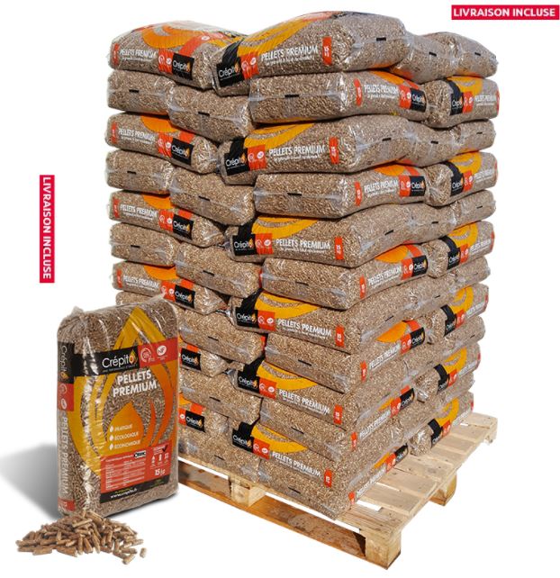 Crépito Premium Pellet – (72 sacchi)