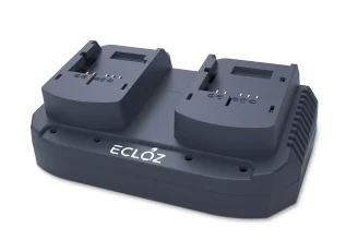 Doppio caricatore rapido 20 V - 4 Ah - ECLOZ