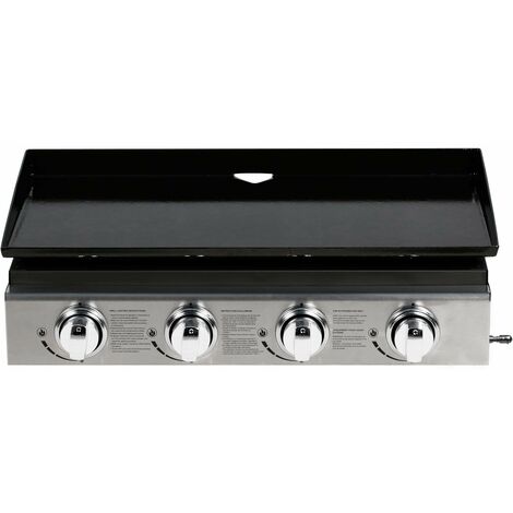 Fry top Presto 3 - 3 fuochi - 7,5 kW - Grigio - Image 2