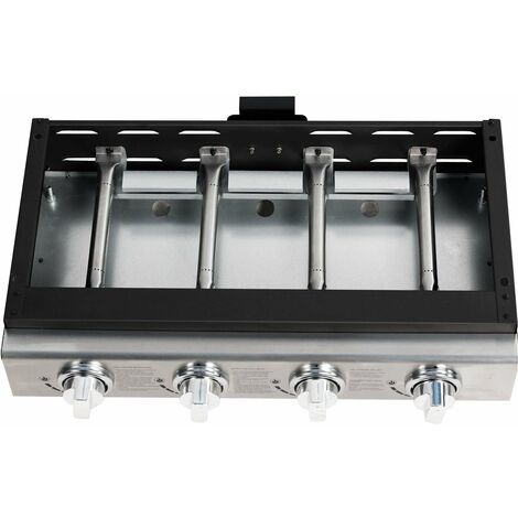 Fry top Presto 3 - 3 fuochi - 7,5 kW - Grigio - Image 3