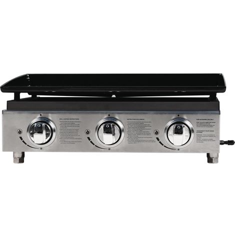 Fry top Presto 4 - 4 fuochi - 9,7 kW - Grigio - Image 3