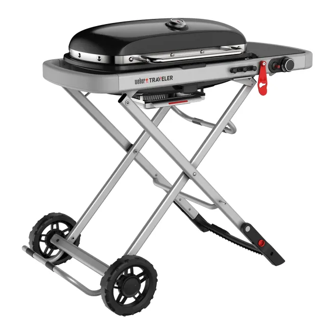 Griglia a gas con 1 bruciatore. 7kW Viaggiatore LP BLK Weber