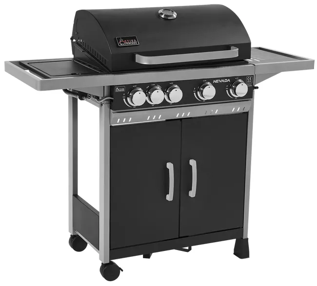 Grill a gas 4+1 fuochi. 14kW Nevada 19751 Attivo
