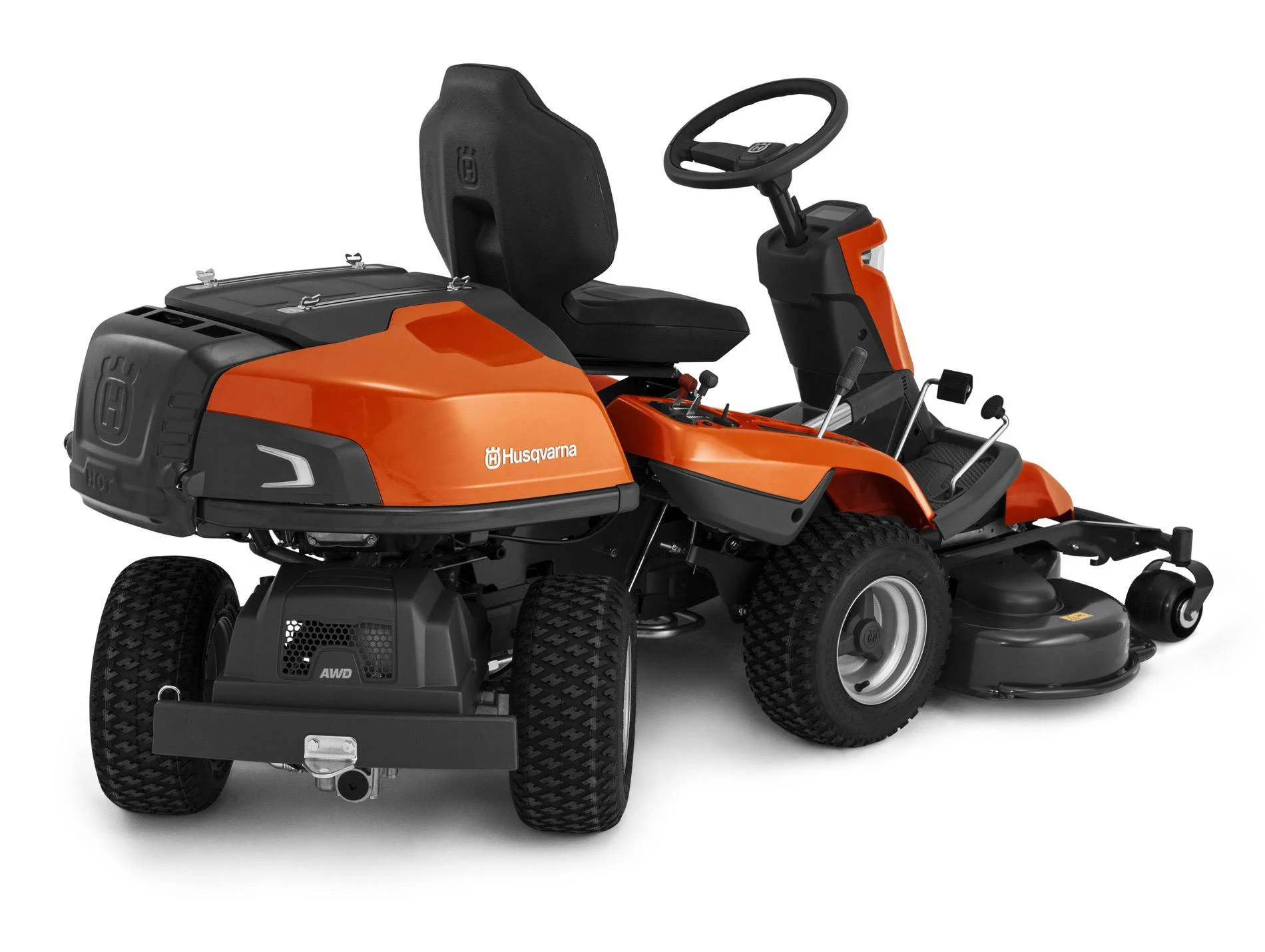 Husqvarna R 316TX Pilota AWD | Rasaerba frontale: apparecchio base senza piatto di taglio