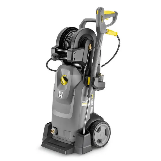 Idropulitrice acqua fredda portata 150bar 560L/h 3,1kW ad aspo automatico con ugello rotante HD 6/15 MXA+ Karcher