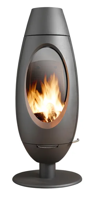 INVICTA Ove stufa a legna nera, 10 kW