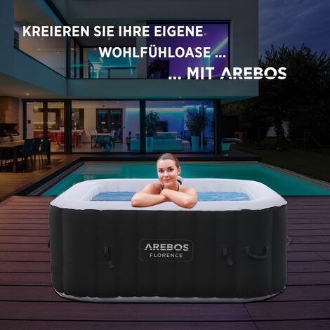 LAY-Z-SPA Honolulu Airjet SPA gonfiabile rotonda 196x71 cm BESTWAY 4/6 persone - 60019 - Image 3