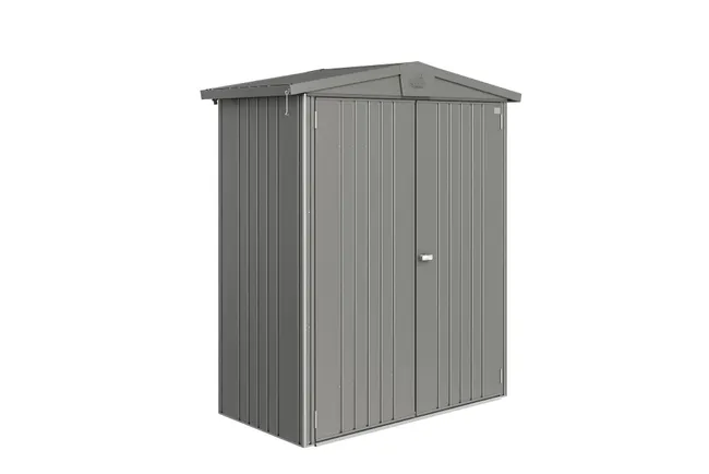 Magazzino Europa in metallo quarzo misura 172x196x84 cm e 1,44 mq